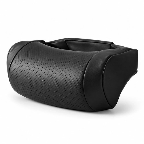 Luxury leather car neck - leather,