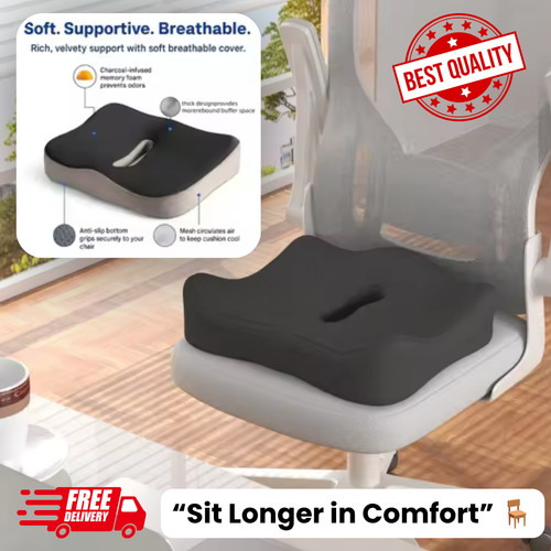 Ergonomic memory foam seat - memory,