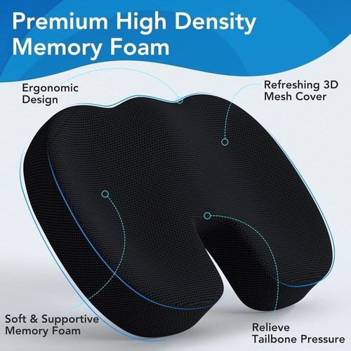 Memory foam car seat cushion - foam,