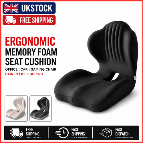 Ergonomic memory foam seat - memory,