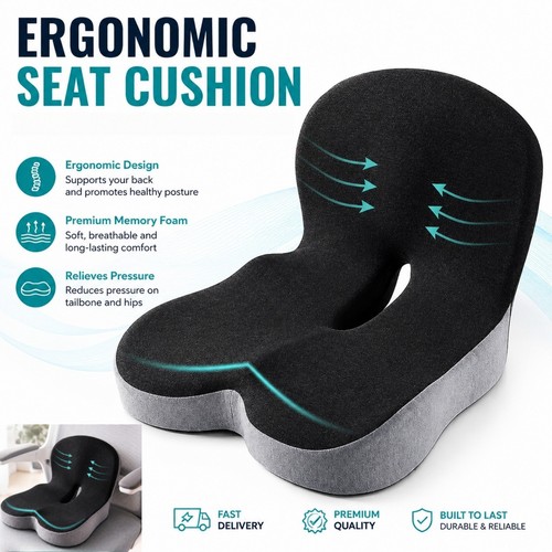 Memory foam car seat - seat, cushion