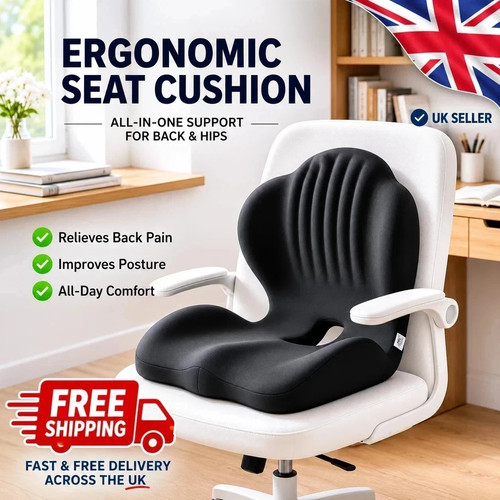 Ergonomic memory foam - memory, coccyx