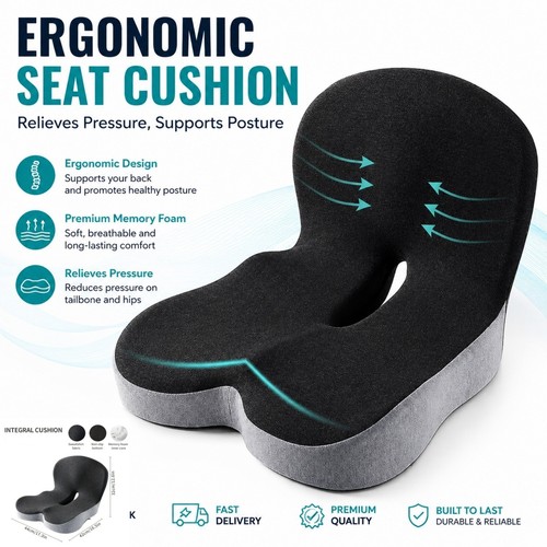 Memory foam car seat cushion - foam,