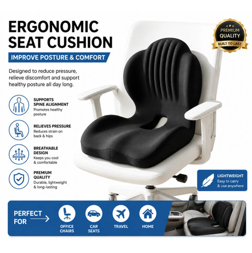 Ergonomic memory foam - memory, seat