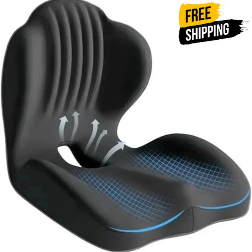 Ergonomic memory foam seat - foam,