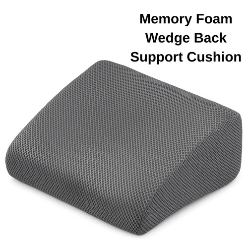 Memory foam wedge back support - foam,